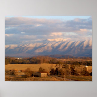 Smokey Mountains, Tennessee Poster