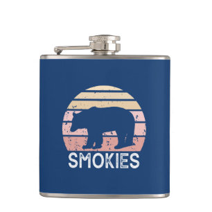 Smokies Bear Hip Flask