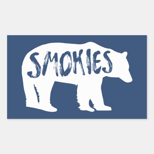 Smokies Bear Sticker (Front)