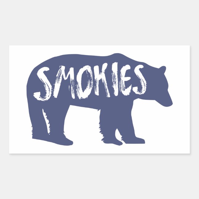 Smokies Bear Sticker (Front)