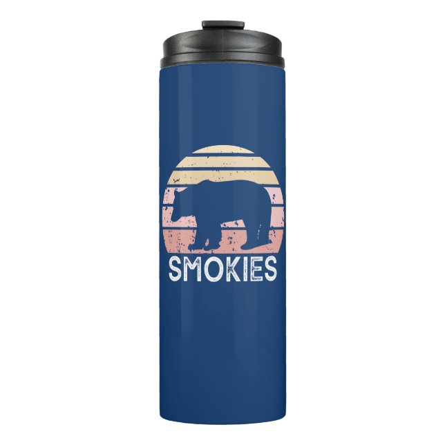Smokies Bear Thermal Tumbler (Front)