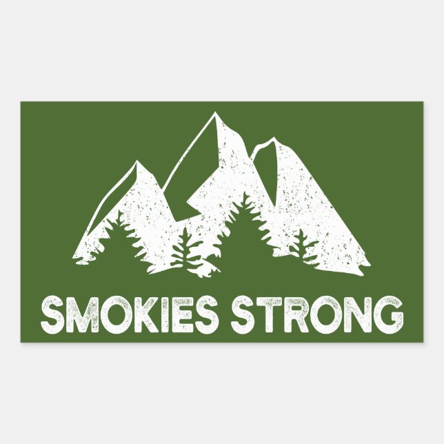 Smokies Strong Sticker (Front)