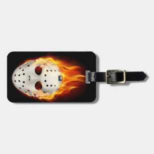 SMOKIN' GOALIE LUGGAGE TAG