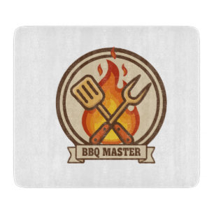 Smokin' Good BBQ & Grill Vintage Retro Grilling Cutting Board