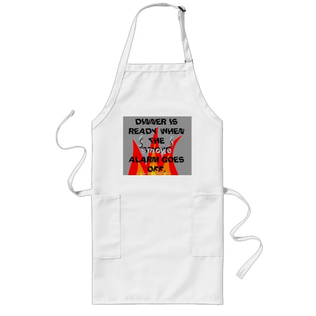 "Smokin' Hot" Long Apron (Front)