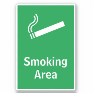 Smoking Area Portrait