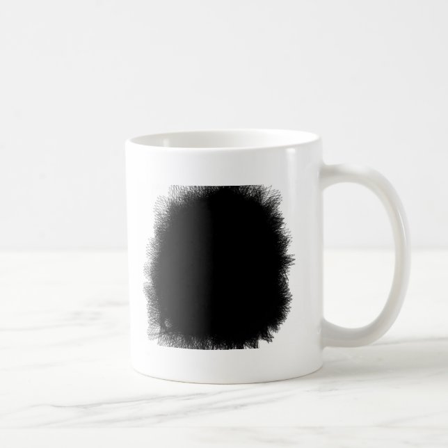 smoking  black and darkness in human heart coffee mug (Right)