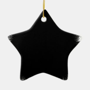 smoking  black ceramic ornament