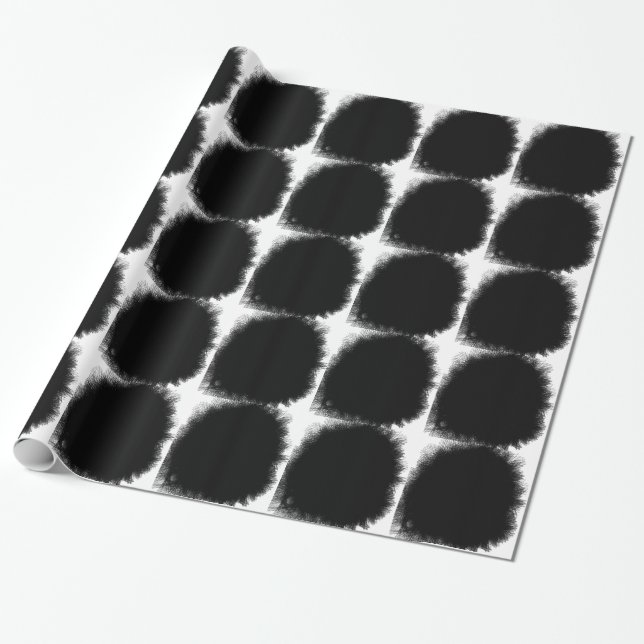 smoking  black wrapping paper (Unrolled)