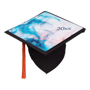 Smoking Colour Graduation Cap Topper