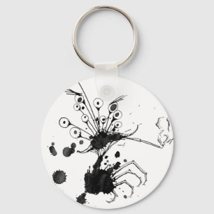 Smoking Crab Keychain