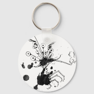 Smoking Crab Keychain