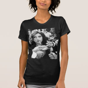 Smoking Girl T-Shirt