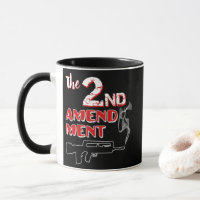 Smoking gun - 2nd amendment mug