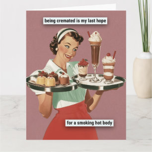 Smoking Hot Body Card