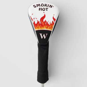 Smoking Hot Flames Golf Head Cover