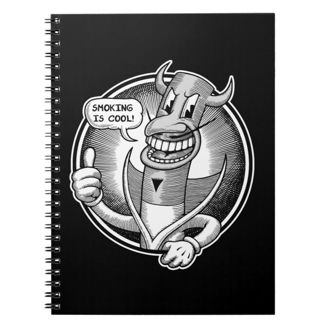 Smoking Is Cool Notebook (Front)