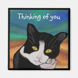 Smoking le magnet de chat