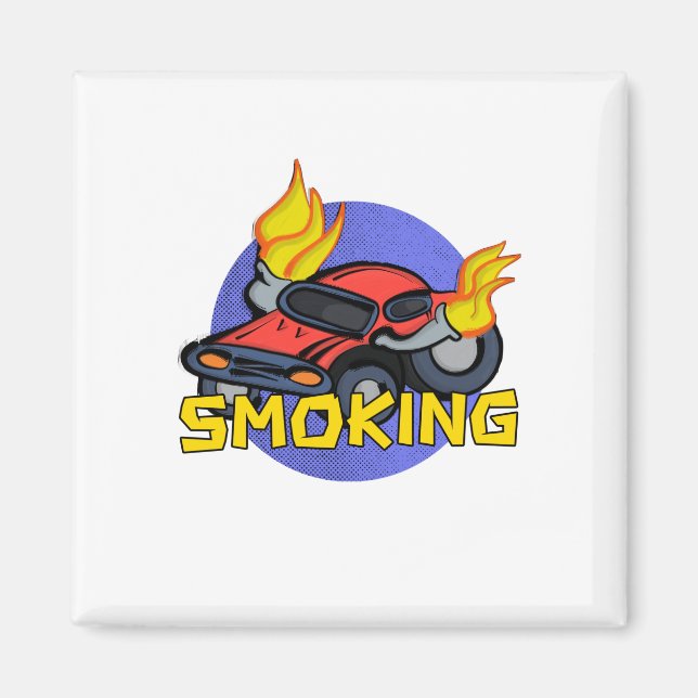 Smoking Magnet (Front)