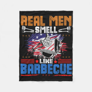 Smoking Meat Grilling Bbq Meat Smoker  Fleece Blanket