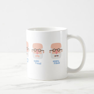 Smoking mug, quiet and Angry Freud Coffee Mug