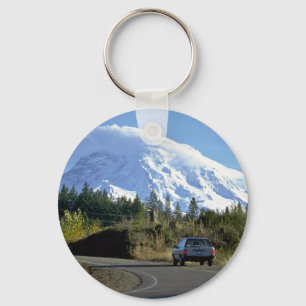 Smoking Snow Top Keychain