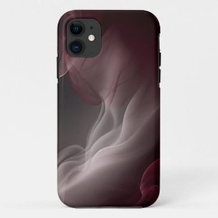 Smoky Elegant Marble on Dark Grey iPhone 11 Case