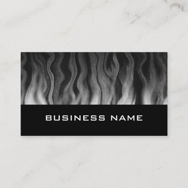smoky heat ~ bc business card (Front)