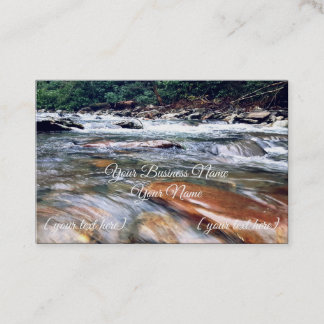 Smoky Mountain Cascades Business Card