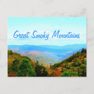Smoky Mountain Overlook Postcard