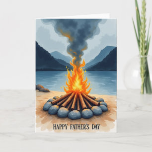 Smoky Mountains Fathers Day Card