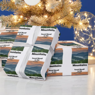 Smoky Mountains Found Myself In The Mountains  Wrapping Paper