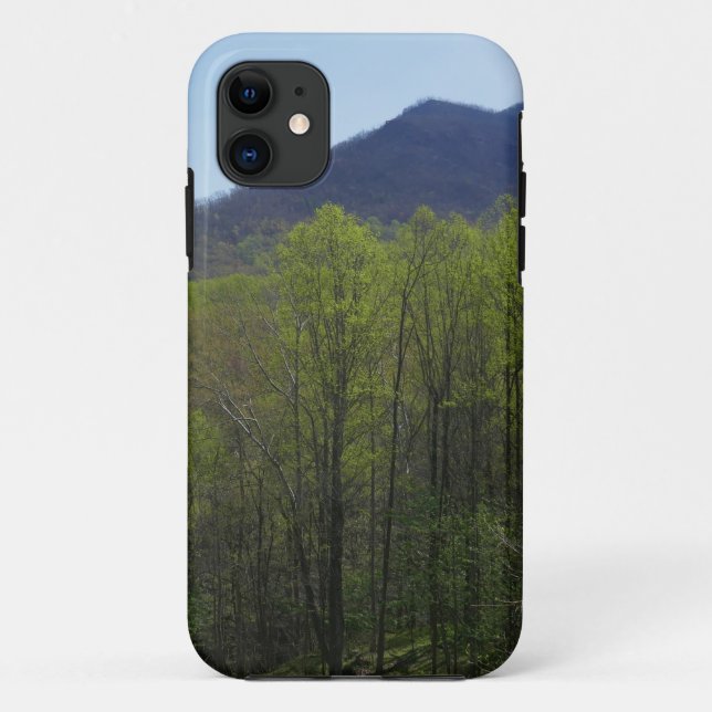 Smoky Mountains in Spring Landscape Case-Mate iPhone Case (Back)