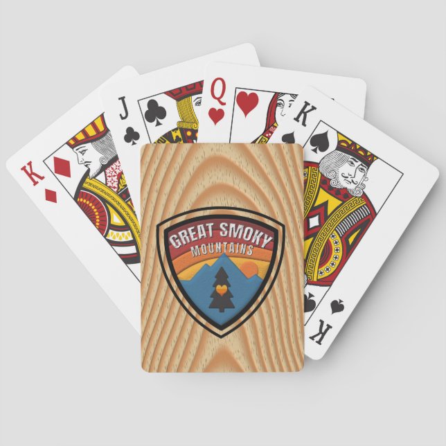 Smoky Mountains     Playing Cards (Back)