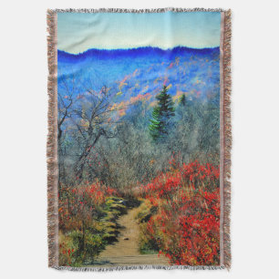 Smoky Mountains Throw Blanket