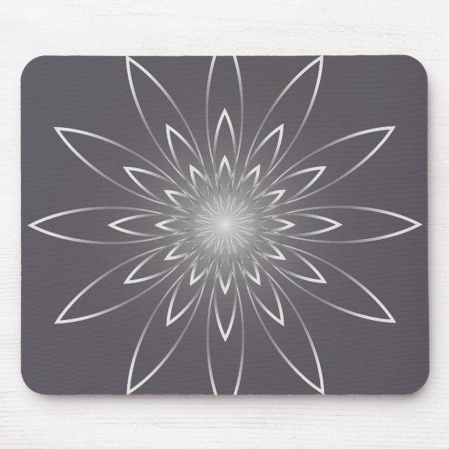 smoky quartz clock mouse pad (Front)