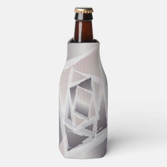 Smoky quartz grey bottle cooler (Bottle Front)