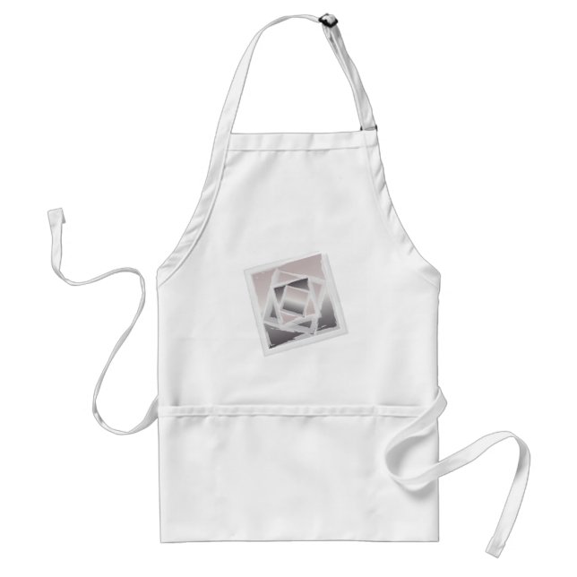 Smoky quartz grey standard apron (Front)