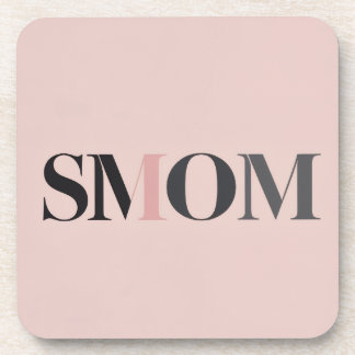Smom Clock Gift Coaster