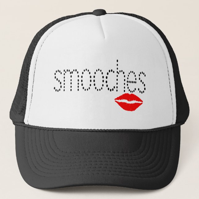 Smooches Trucker Hat (Front)