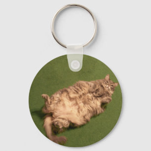 Smoochie Girl's Daily Kitty Yoga Keychain