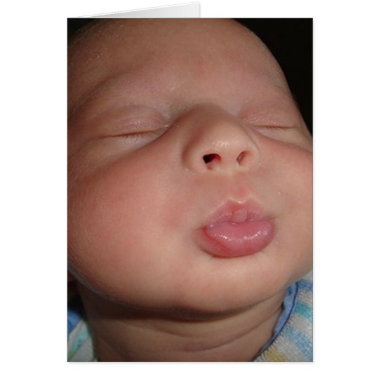 Smoochie Greetings Card