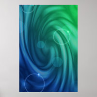 Smooth Blue And Green Colour Mix  Vortex