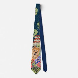 SMOOTH  Chow -  Designer necktie by Sandra