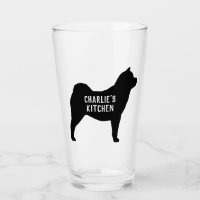 Smooth Chow Silhouette Personalized Dog Breed