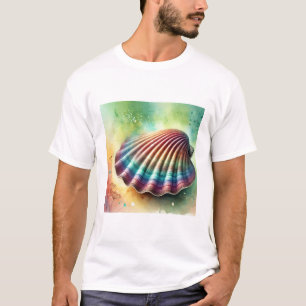 Smooth Clam in the Ocean Light 040924AREF117 - Wat T-Shirt