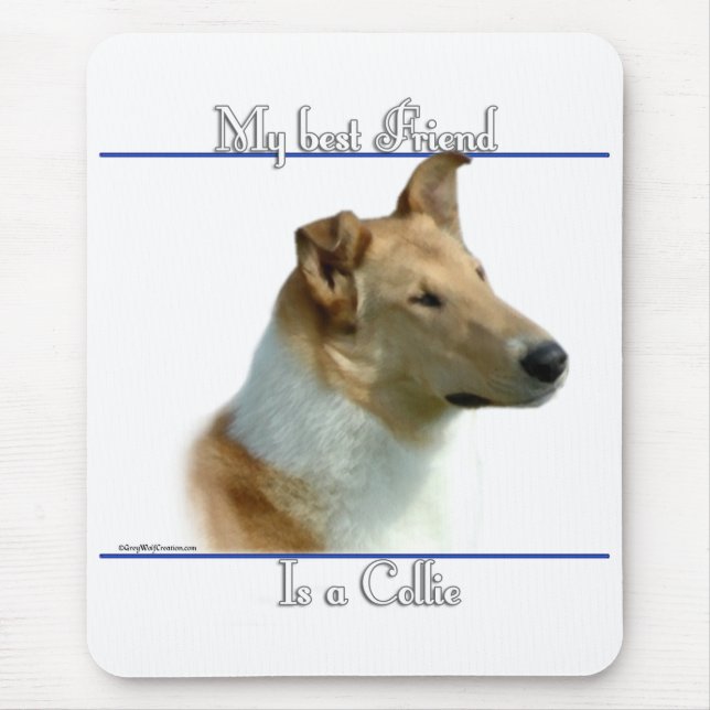 Smooth Collie Best Friend 2 Mouse Pad (Front)