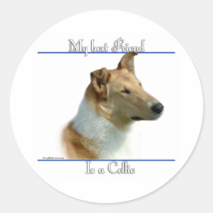 Smooth Collie Best Friend 2 - Sticker