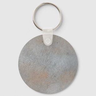Smooth Concrete Cement With Clay Image Keychain