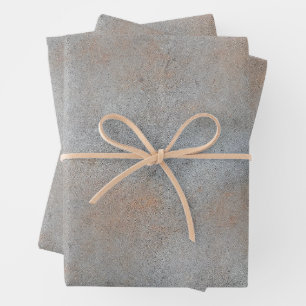 Smooth Concrete Cement With Clay Image Wrapping Paper Sheet